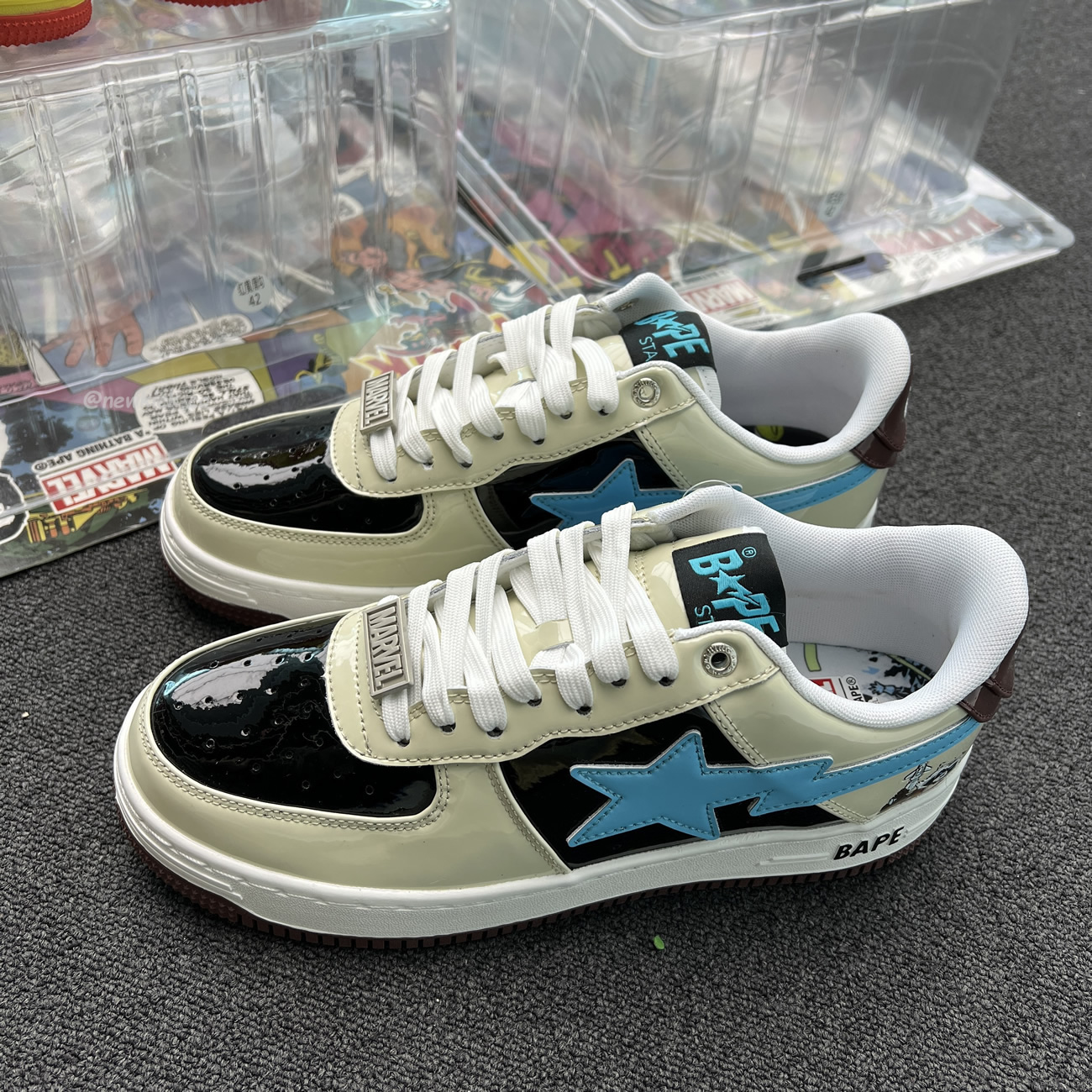 A Bathing Ape Bape Sta Marvel Comics Rocket Raccoon Thor Hulk Captain America Black Widow Iron Man  2022 (16) - newkick.app